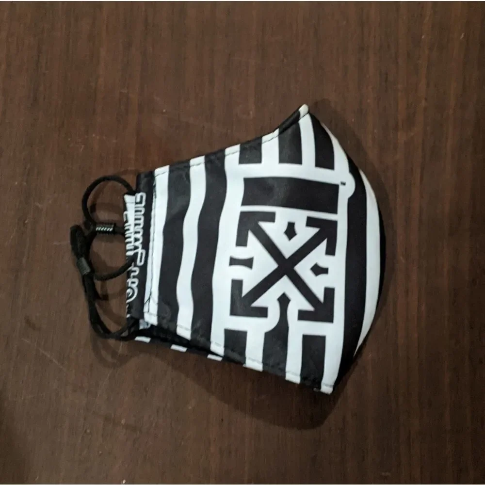 BOGO- Off White Printed Facemask